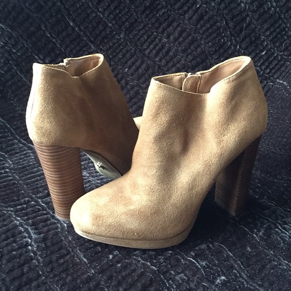 Suede Bootie, NWOT - Picture 3 of 3
